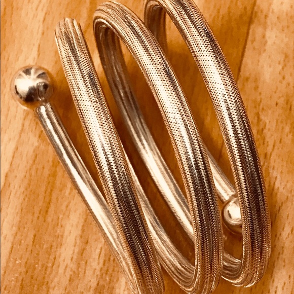 1 of a kind Flexible Sterling Silver Collar. - Picture 1 of 7